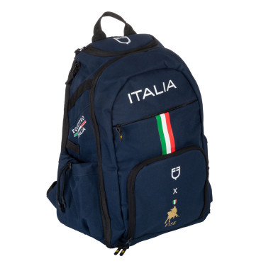 Technischer Mehrtaschen-Rucksack Equestro x FISE Marineblazer Marineblau