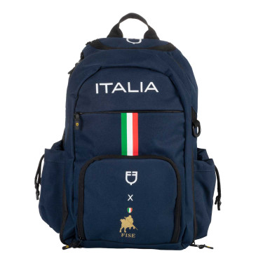 Technischer Mehrtaschen-Rucksack Equestro x FISE Marineblazer Marineblau