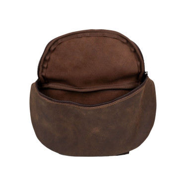 Pommel-Tasche aus Leder von Pool’s Braun