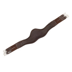 Anatomischer Equestro-Ledergurt Dunkelbraun