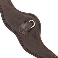 Anatomischer Equestro-Ledergurt Schwarz
