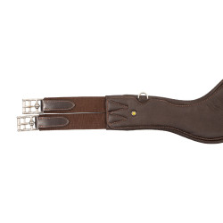 Anatomischer Equestro-Ledergurt Dunkelbraun