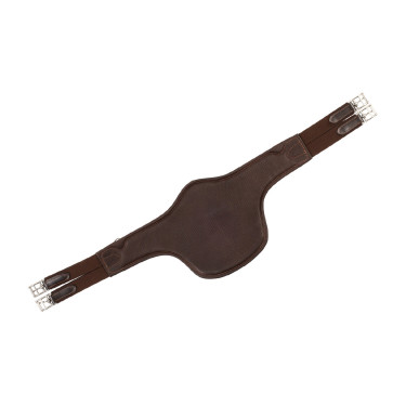 Equestro-Latzgurt aus Leder Dunkelbraun
