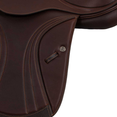 Spring-Sattel Acavallo Comfort Sublime KC Race 2.6 Dunkelbraun