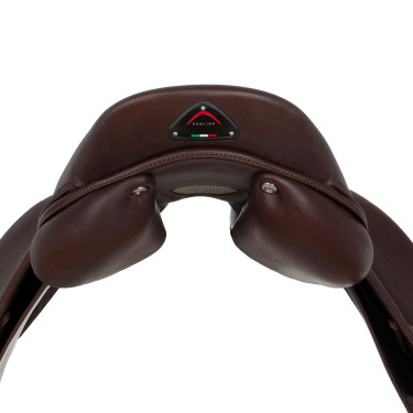 Spring-Sattel Acavallo Comfort Sublime KC Race 2.6 Dunkelbraun