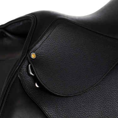 Spring-Sattel Equestro Evolution Pro Schwarz