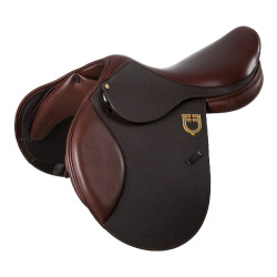 Spring-Sattel Equestro Evolution Pro Dunkelbraun