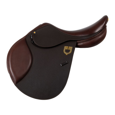 Spring-Sattel Equestro Evolution Pro Dunkelbraun