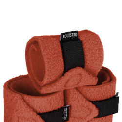 Equestro-Bandagen-Set für Spielzeugpferd Ziegelrot
