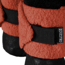 Equestro-Bandagen-Set für Spielzeugpferd Ziegelrot