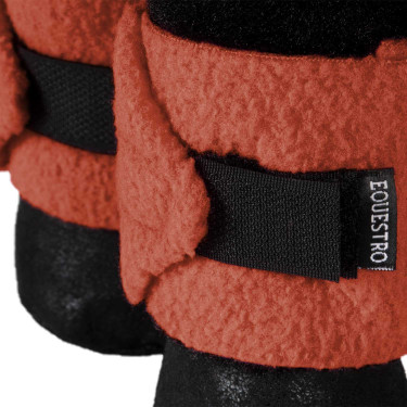 Equestro-Bandagen-Set für Spielzeugpferd Ziegelrot