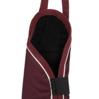 Transportgamaschen-Set und Schweifschoner Equestro mit Gummipatch Bordeaux