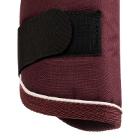 Transportgamaschen-Set und Schweifschoner Equestro mit Gummipatch Bordeaux