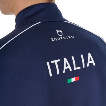 Herren-Trainingsunterzieher Equestro x FISE Marineblazer Marineblau