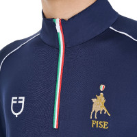 Herren-Trainingsunterzieher Equestro x FISE Marineblazer Marineblau