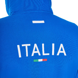 Herren-Hoodie Equestro x FISE Blau aus Savoyen