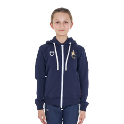 Unisex-Kindersweatshirt Equestro x FISE Marineblazer Marineblau
