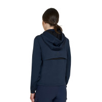Damen-Sweatshirt Equestro mit Ausschnitten Ballerina Rosa