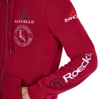 Herren-Hoodie Equestro mit Multi-Logo Roller Beige