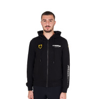 Herren-Hoodie Equestro Scuderia Schwarz