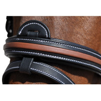 Bridon Flags & Cup Oslo Noir / camel Bridon Flags & Cup Oslo Noir / camel