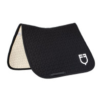 Equestro Dressurschabracke mit Würfelsteppung Schwarz Equestro Dressurschabracke mit Würfelsteppung Schwarz