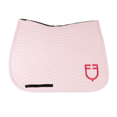 Equestro Dressurschabracke Wave aus technischem Gewebe, gesteppt