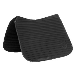 Dressurschabracke Equestro Universe Stripe Schwarz