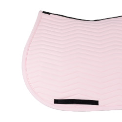 Equestro Springschabracke Wave, gesteppt, aus technischem Gewebe Ballerina / Geißblatt