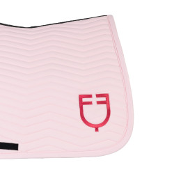Equestro Springschabracke Wave, gesteppt, aus technischem Gewebe Ballerina / Geißblatt