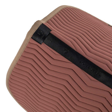 Equestro Springschabracke Wave, gesteppt, aus technischem Gewebe Braun / Walnut