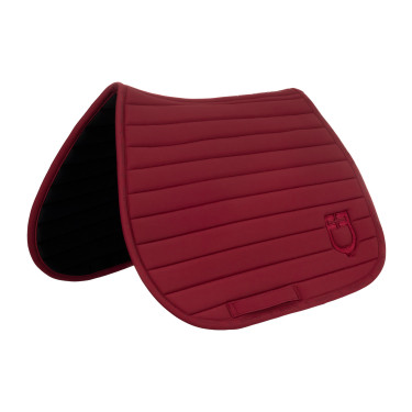 Spring-Schabracke Equestro Silica Granat Rosa