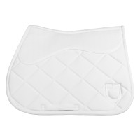 Equestro Silica Plus Springsattelpad Weiß Wei&amp;szlig;