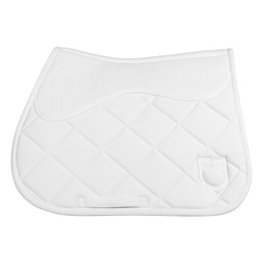 Equestro Silica Plus Springsattelpad Weiß Wei&amp;szlig;