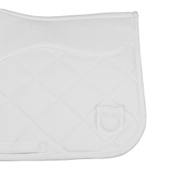 Equestro Silica Plus Springsattelpad Weiß Wei&amp;szlig;