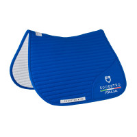 Springschabracke Equestro x FISE mit gesticktem Logo Blau aus Savoyen