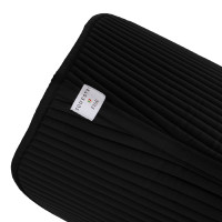 Springschabracke Equestro x FISE mit gesticktem Logo Schwarz