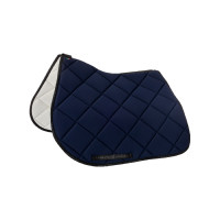 Spring-Satteldecke Equestro aus atmungsaktivem technischem Gewebe Marine / Schwarz Blau