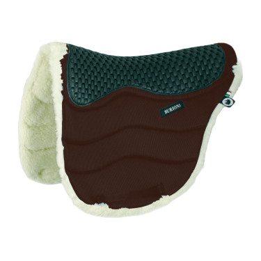 Endurance-Satteldecke Burioni TT/Wolle + Gel Braun