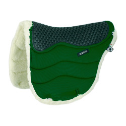 Endurance-Satteldecke Burioni TT/Wolle + Gel Jägergrün Gr&uuml;n