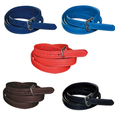 Steigbügelriemen Nylon mit Leder überzogen Flags & Cup Steigbügelriemen Nylon mit Leder überzogen Flags & Cup