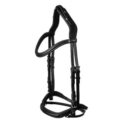 Stirnriemen Supreme Modell Icelandic Jumping Schwarz