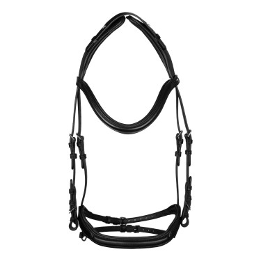 Stirnriemen Supreme Modell Icelandic Jumping Schwarz