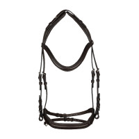 Stirnriemen Supreme Modell Icelandic Jumping Dunkelbraun