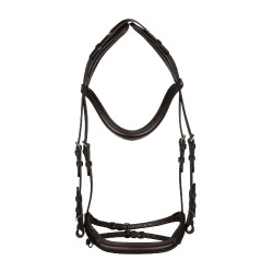 Stirnriemen Supreme Modell Icelandic Jumping Dunkelbraun