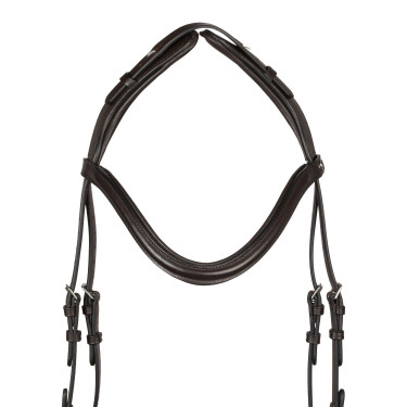 Stirnriemen Supreme Modell Icelandic Jumping Dunkelbraun