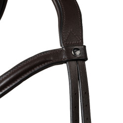Stirnriemen Supreme Modell Icelandic Jumping Dunkelbraun