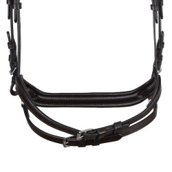 Stirnriemen Supreme Modell Icelandic Jumping Dunkelbraun