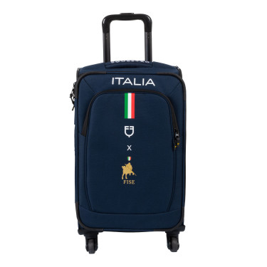 Reisetrolley Equestro x FISE Marineblazer Marineblau