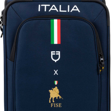 Reisetrolley Equestro x FISE Marineblazer Marineblau